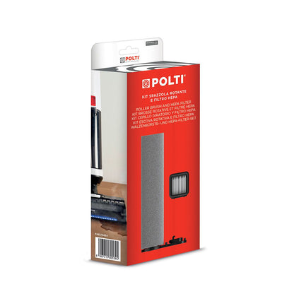 POLTI | PAEU0424 | Roller Brush & HEPA Filter Kit for RollySteam