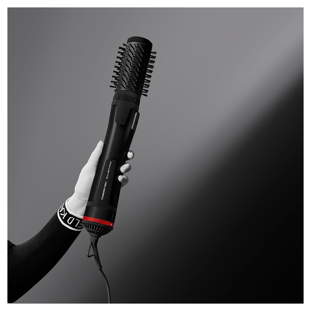 ROWENTA | CF952LF0 | x Karl Lagerfeld | Hair Styling Brush | 1000 W | Black