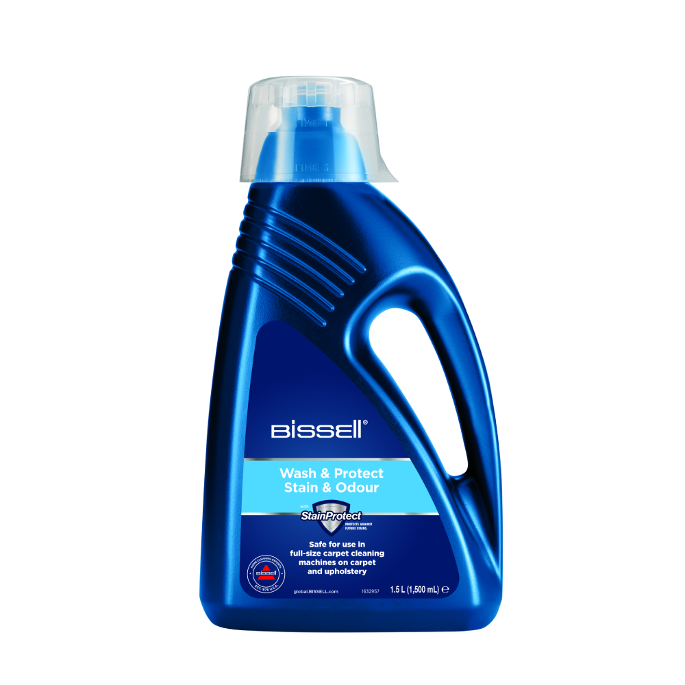 Bissell | 1086N | Wash and Protect - Stain and Odour Formula | 1500 ml | Cleaning Solution