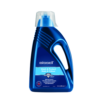 Bissell | 1086N | Wash and Protect - Stain and Odour Formula | 1500 ml | Cleaning Solution