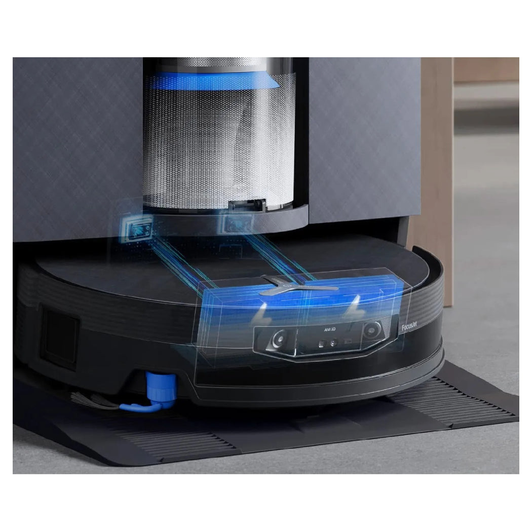 Ecovacs | X12 OmniCyclone | Wet & Dry Robot Vacuum Cleaner | 22,000 Pa | 4000 mAh | Gray