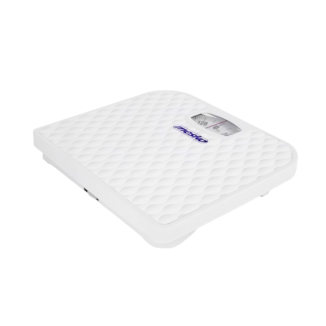 Mesko | MS 8160 | Mechanical Bathroom Scales | Max. 130 kg | White