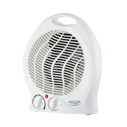 Adler | AD 7728 | Fan Heater | 2000 W | 2 Heat Settings | White