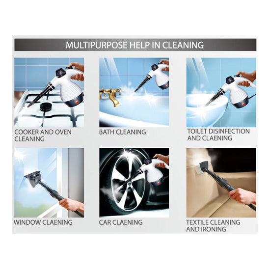Camry | CR 7021 | Handheld Steam Cleaner | 1100 W | 3.5 bar | 0.35 L | White