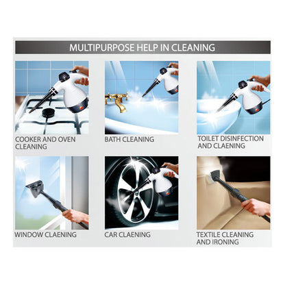 Camry | CR 7021 | Handheld Steam Cleaner | 1100 W | 3.5 bar | 0.35 L | White