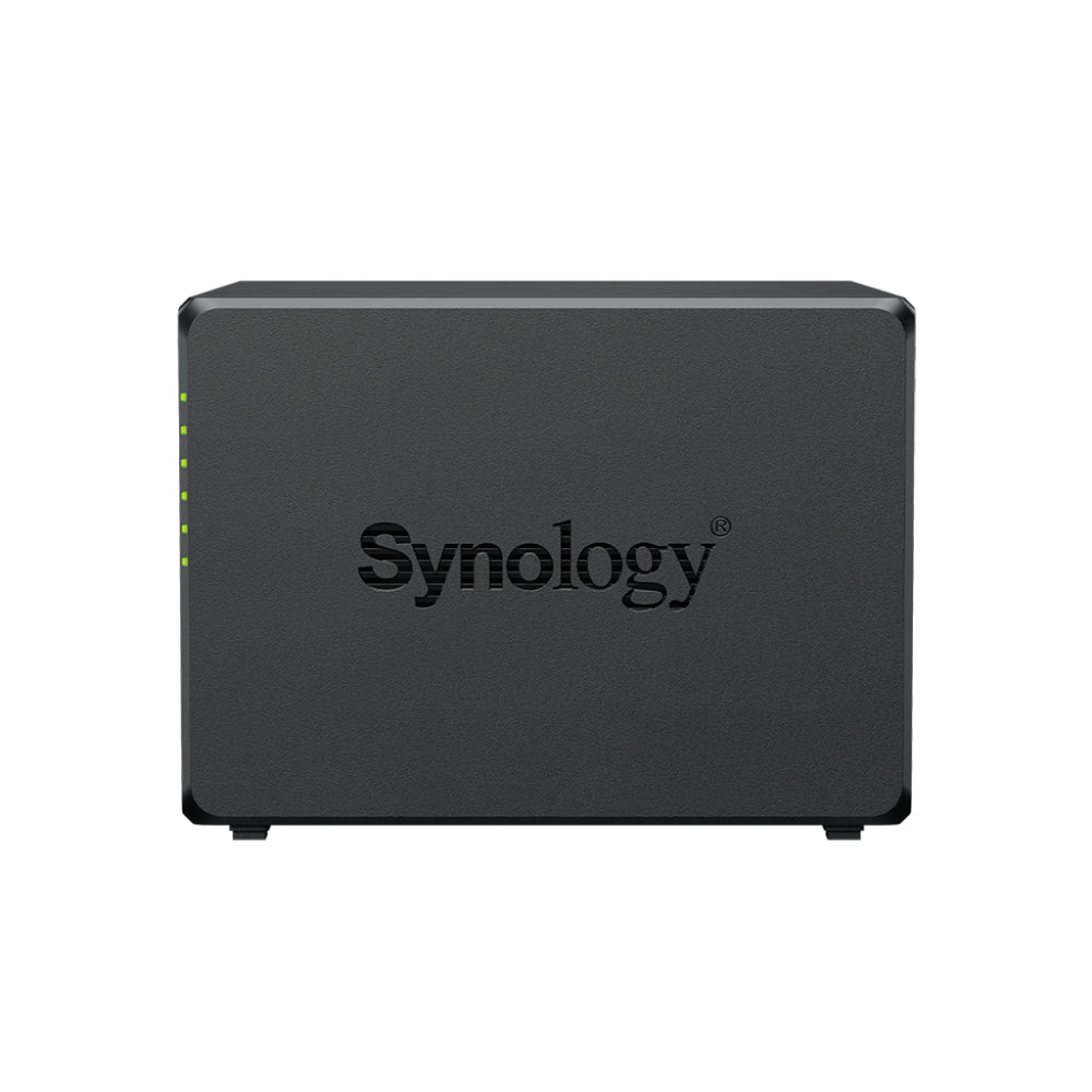Synology | DS1525+ | 5-Bay NAS | AMD Ryzen V1500B | 8 GB DDR4 ECC | 2.5GbE | Black