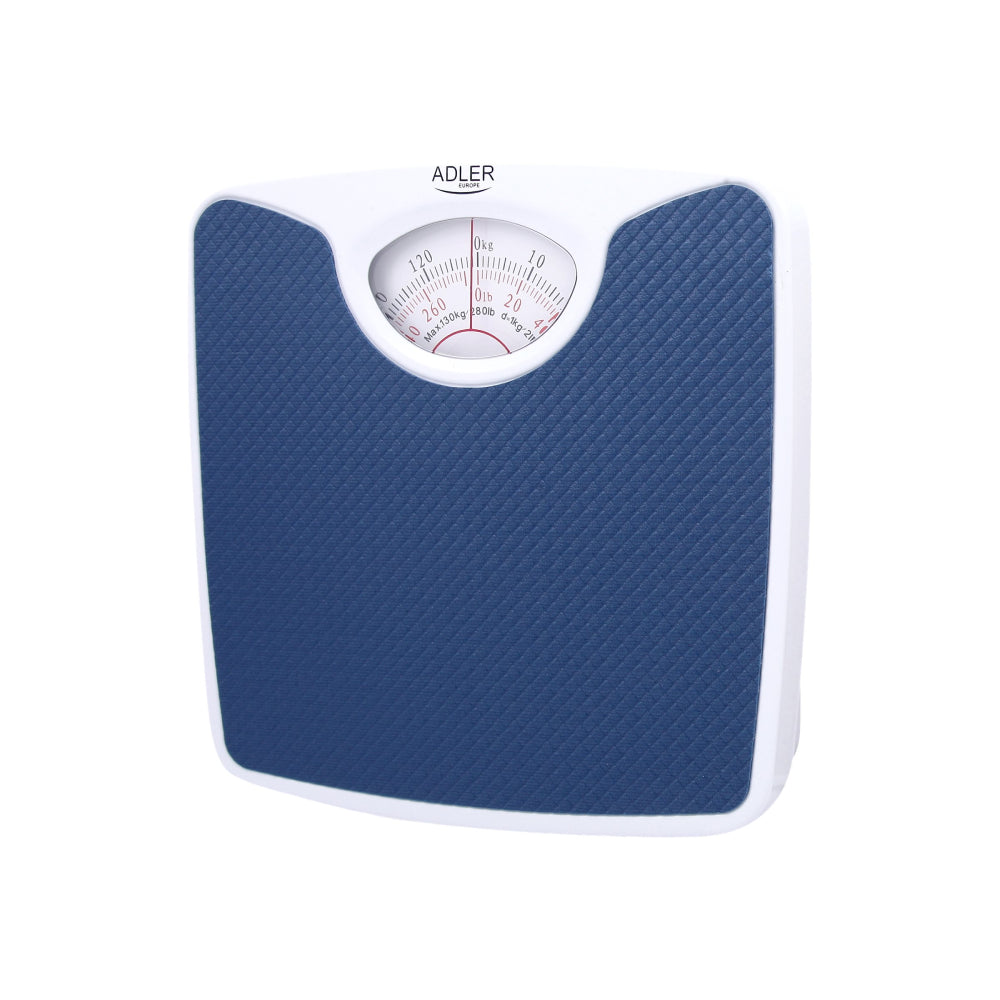 Adler | AD 8151 | Mechanical Bathroom Scales | 130 kg | Blue