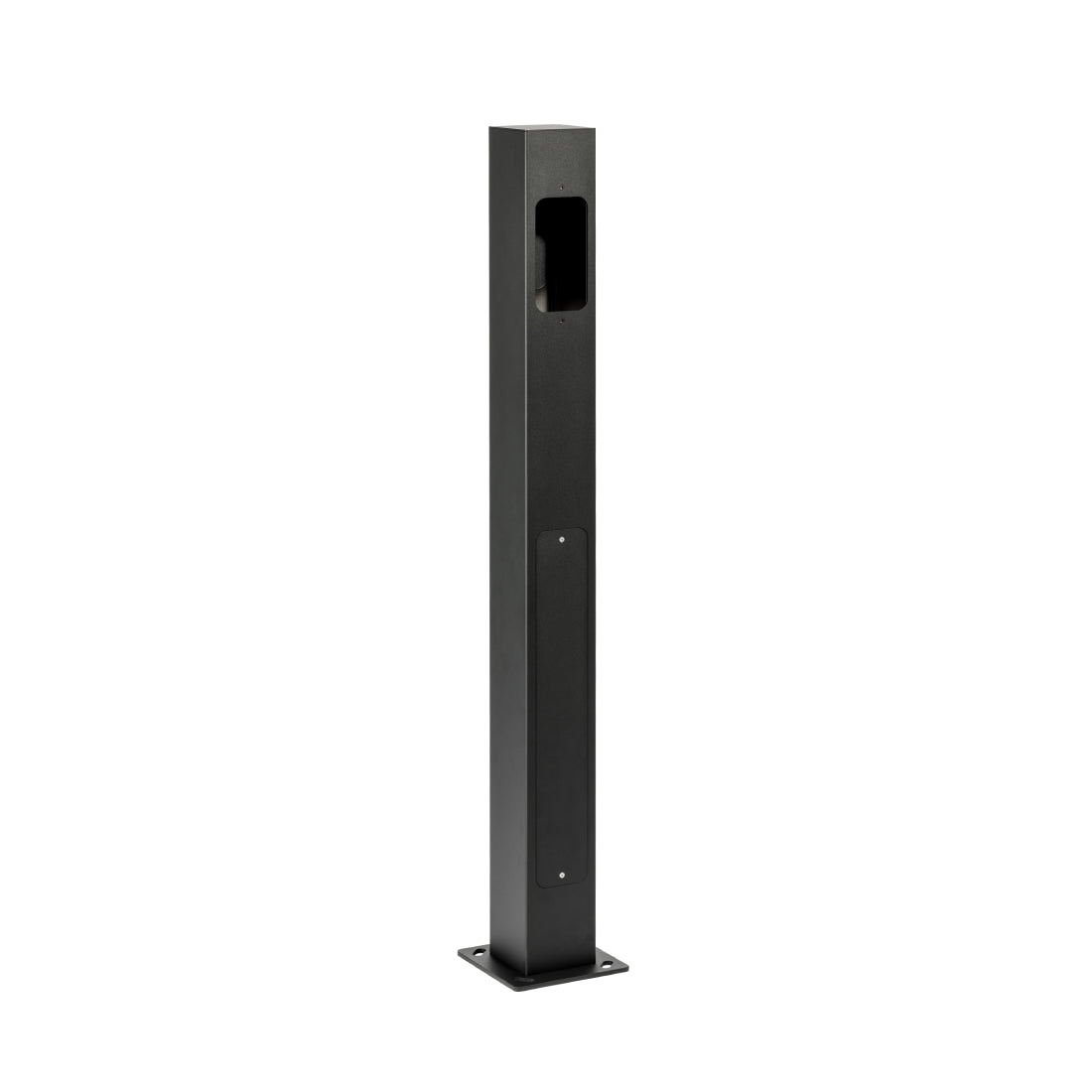 ModuREX | MX-CR-PRO-RAIL | Core Pro Rail | EV Charging Station Stand | Black