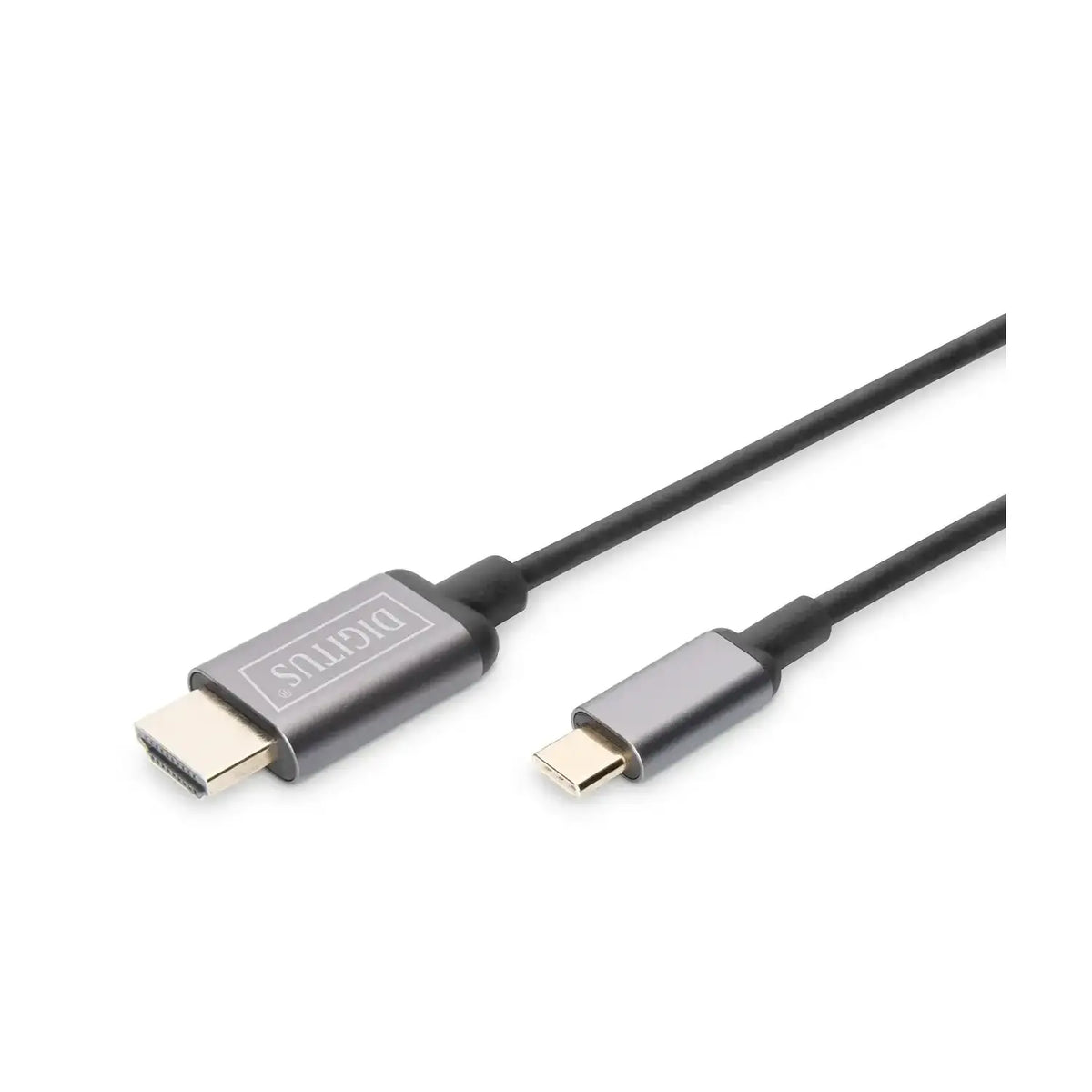 Digitus | Video adapter cable | 19 pin HDMI Type A | Male | 24 pin USB-C | Male | Black
