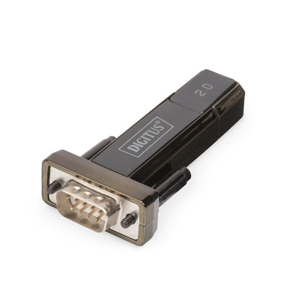 Digitus | USB 2.0 to Serial RS232 Adapter | DA-70156 | USB-A to D-Sub 9-pin | Black