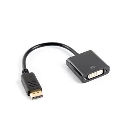 Lanberg | 24+1 pin digital DVI | Female | 20 pin DisplayPort | Male | Black