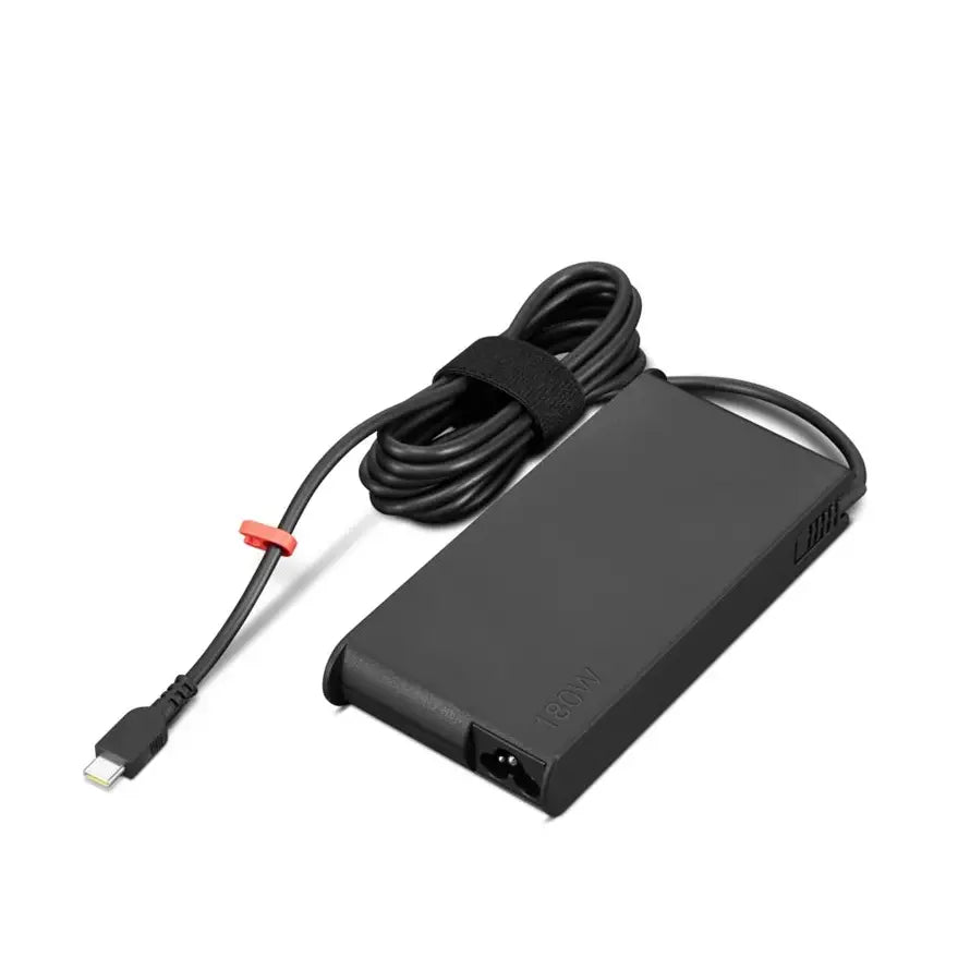 Lenovo | ThinkPad Slim AC Power Adapter | 4X21U28835 | USB-C | 180 W | Black