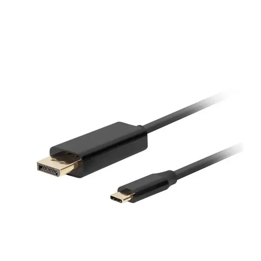 Lanberg | 19 pin DisplayPort 1.2 | Male | 24 pin USB-C | Male | Black