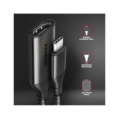 AXAGON | USB-C to HDMI 2.0a Active Adapter | RVC-HI2M | Black