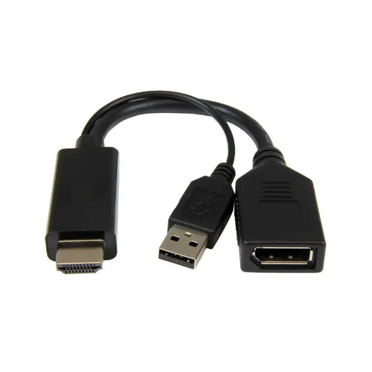 Cablexpert | Active 4K HDMI to DisplayPort Adapter | A-HDMIM-DPF-01 | Black