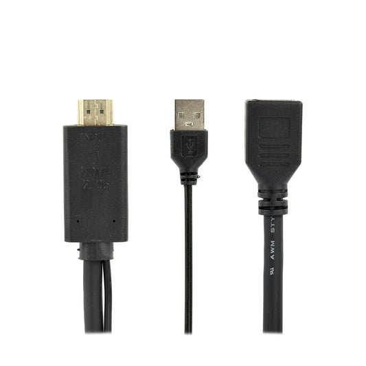 Cablexpert | Active 4K HDMI to DisplayPort Adapter | A-HDMIM-DPF-01 | Black