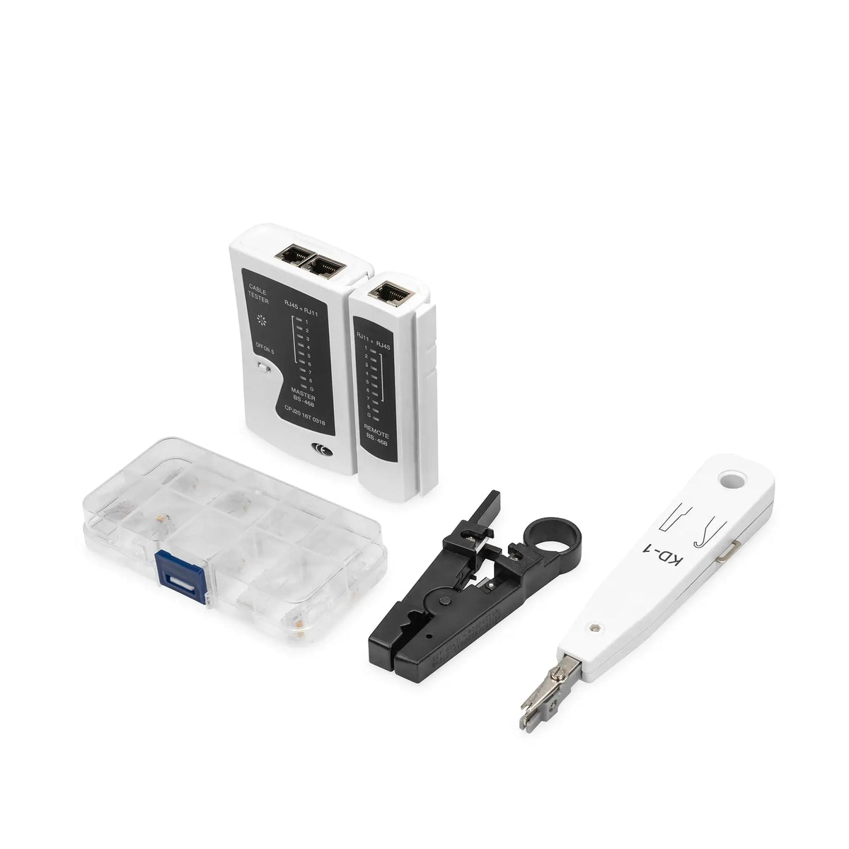 Digitus | Network Installation and Testing Tool Set | DN-94027 | RJ45 / RJ11 / LSA | 12 pcs