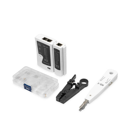 Digitus | Network Installation and Testing Tool Set | DN-94027 | RJ45 / RJ11 / LSA | 12 pcs