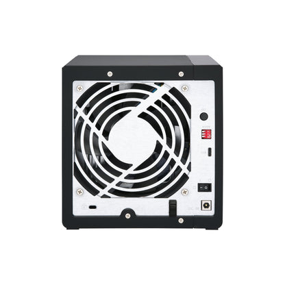 QNAP | TR-004 | 4-Bay USB-C Direct Attached Storage | Hardware RAID | 4 × SATA | Black