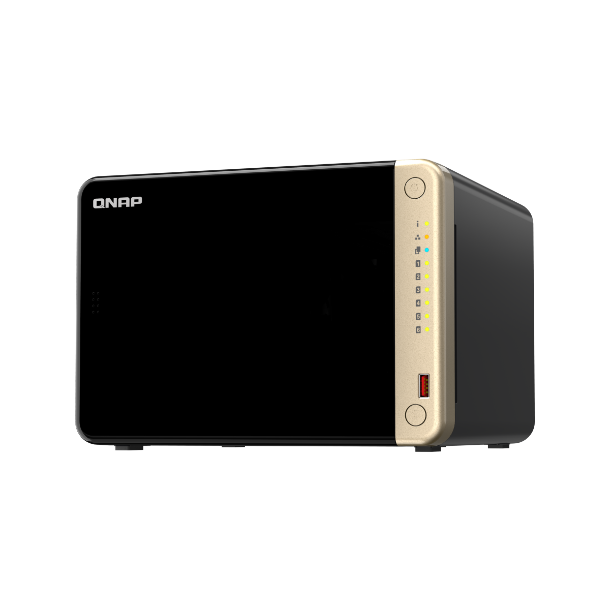 QNAP | TS-664-8G | 6-Schacht-NAS | Intel Celeron N5095 | 8 GB DDR4 | 2,5GbE