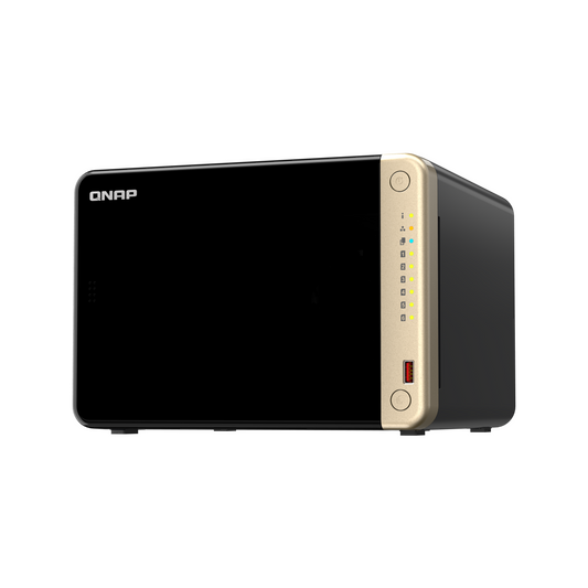 QNAP | TS-664-8G | 6-Bay NAS | Intel Celeron N5095 | 8 GB DDR4 | 2.5GbE