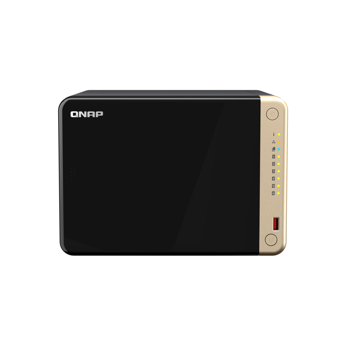 QNAP | TS-664-8G | 6-Schacht-NAS | Intel Celeron N5095 | 8 GB DDR4 | 2,5GbE