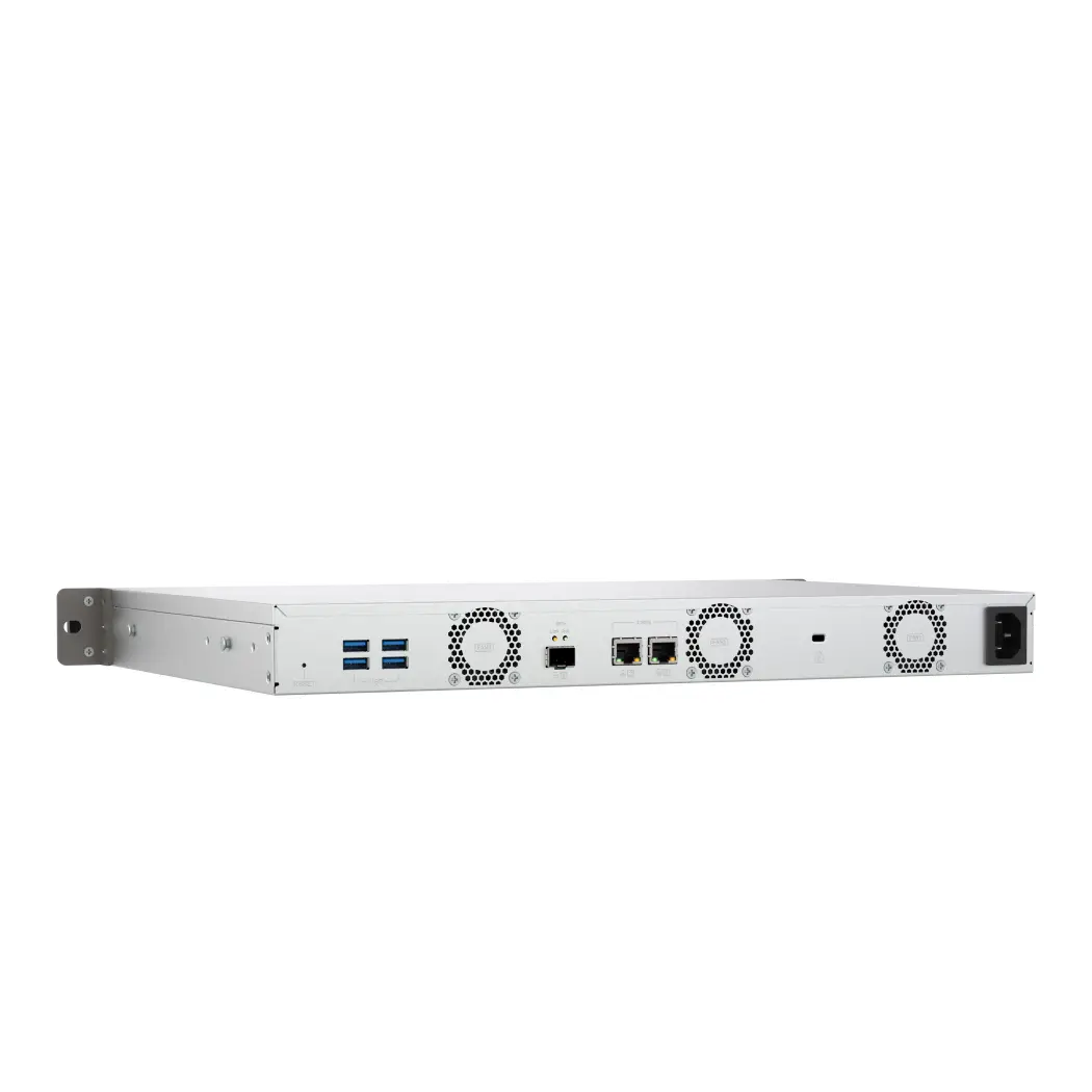 QNAP | TS-432XeU-4G | 4-Bay Rackmount-NAS | ARM Cortex-A57 | 4 GB DDR4 | 10GbE SFP+ | 2,5GbE
