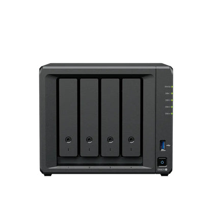 Synology | DS925+ | NAS à 4 baies | AMD Ryzen V1500B | 4 Go DDR4 ECC | 2,5 GbE | Noir