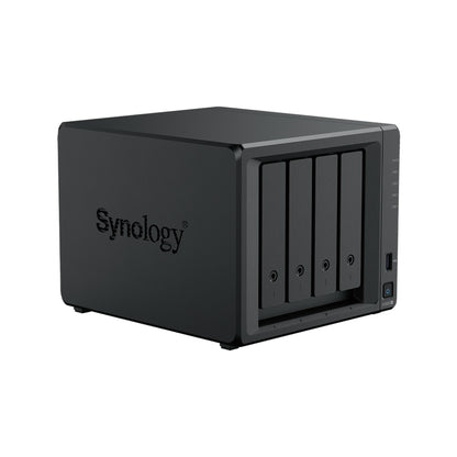 Synology | DS925+ | NAS à 4 baies | AMD Ryzen V1500B | 4 Go DDR4 ECC | 2,5 GbE | Noir