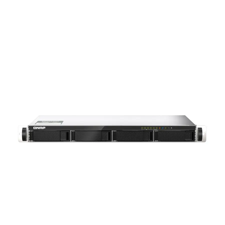 QNAP | TS-435XeU-4G | NAS rackable 4 baies | ARM Cortex-A72 | 4 Go DDR4 | 2 × 10GbE SFP+ | 2 × 2,5GbE