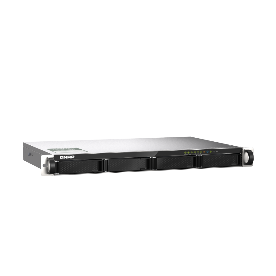 QNAP | TS-435XeU-4G | NAS rackable 4 baies | ARM Cortex-A72 | 4 Go DDR4 | 2 × 10GbE SFP+ | 2 × 2,5GbE