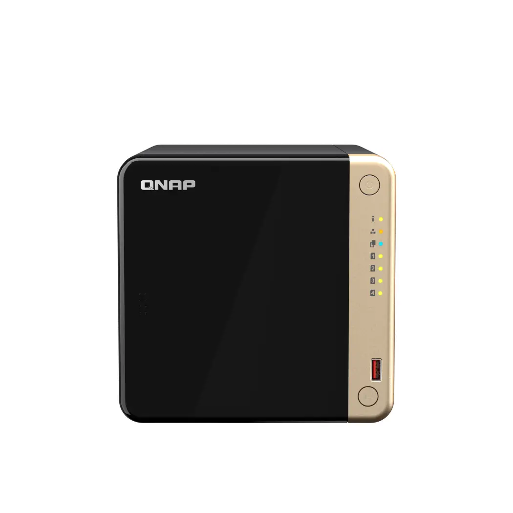 QNAP | TS-464-8G | 4-Bay NAS | Intel Celeron N5095 | 8 GB DDR4 | 2,5GbE