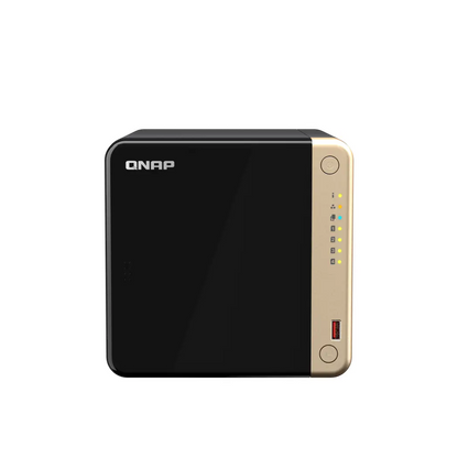 QNAP | TS-464-8G | 4-Bay NAS | Intel Celeron N5095 | 8 GB DDR4 | 2,5GbE