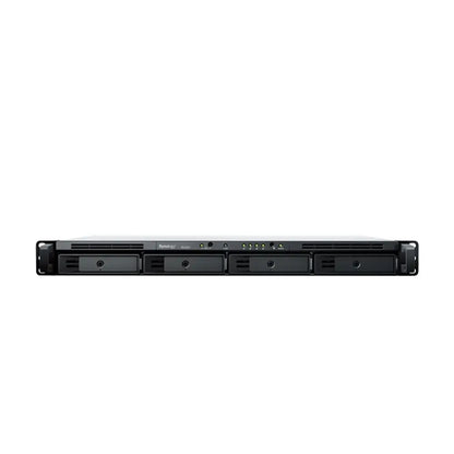 Synology | RS422+ | 4-Bay Rackmount NAS | AMD Ryzen R1600 | 2 GB DDR4 ECC | 1GbE