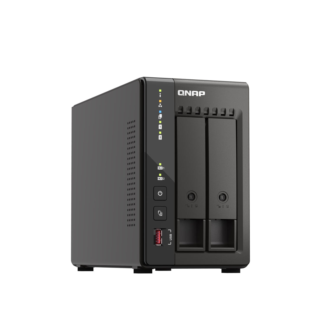 QNAP | TS-253E-8G | NAS 2 baies | Intel Celeron J6412 | 8 Go DDR4 | 2,5 GbE