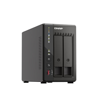 QNAP | TS-253E-8G | NAS 2 baies | Intel Celeron J6412 | 8 Go DDR4 | 2,5 GbE
