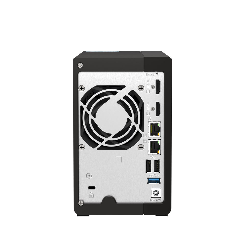 QNAP | TS-253E-8G | NAS 2 baies | Intel Celeron J6412 | 8 Go DDR4 | 2,5 GbE