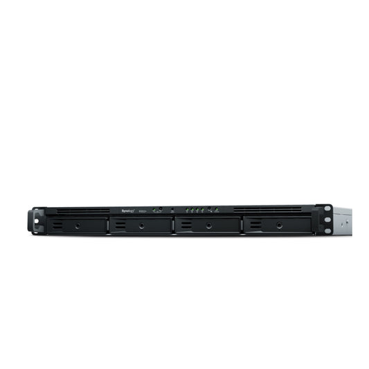 Synology | RS822+ | 4-Bay Rackmount NAS | AMD Ryzen V1500B | 2 GB DDR4 ECC | 4 × 1GbE