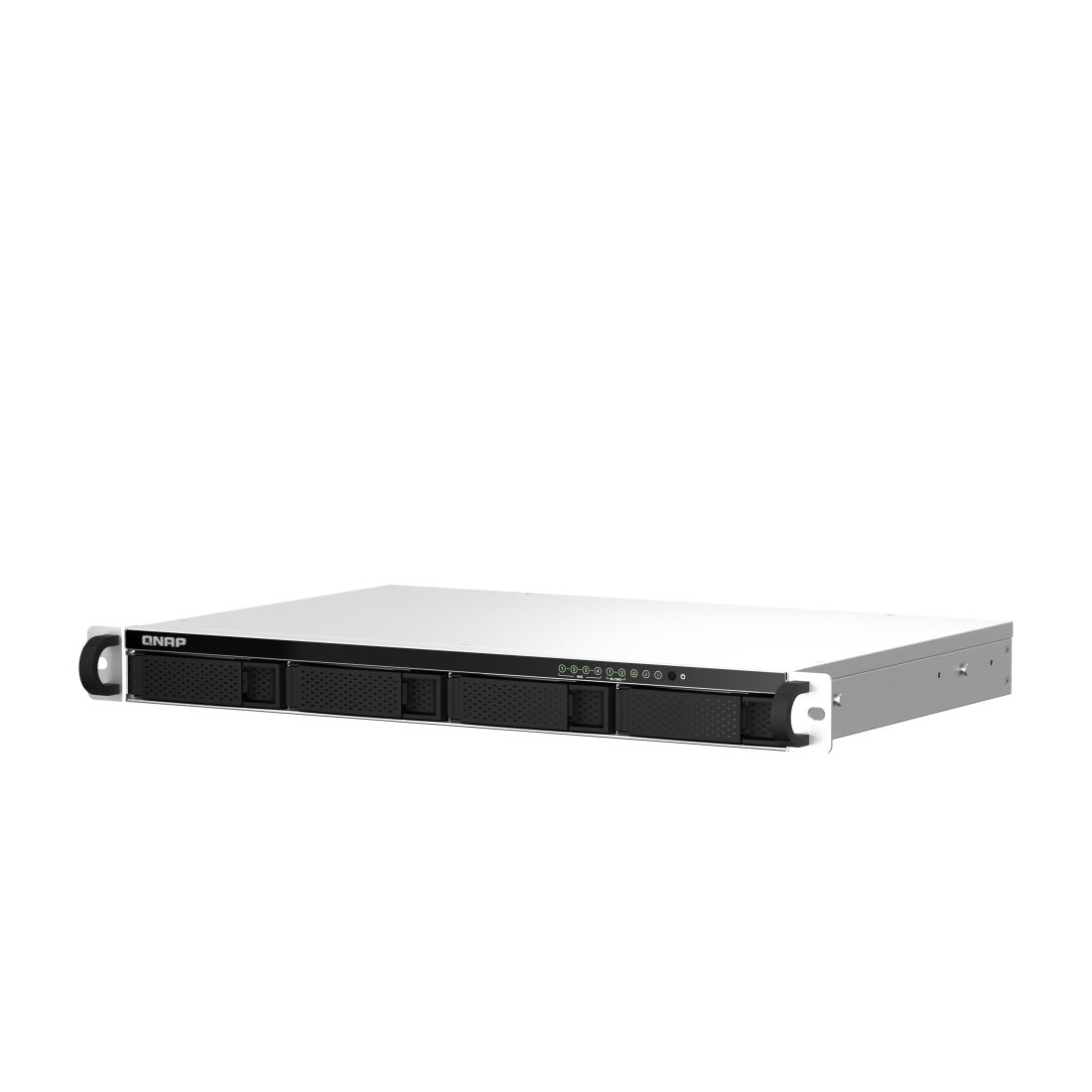 QNAP | TS-464eU-8G | 1U Short Depth Rackmount NAS | Intel Celeron N5095 | 8 GB DDR4 | 4-Bay | 2.5GbE