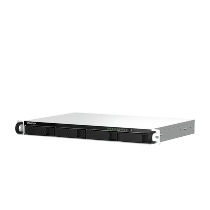 QNAP | TS-464eU-8G | 1U Short Depth Rackmount NAS | Intel Celeron N5095 | 8 GB DDR4 | 4-Bay | 2.5GbE
