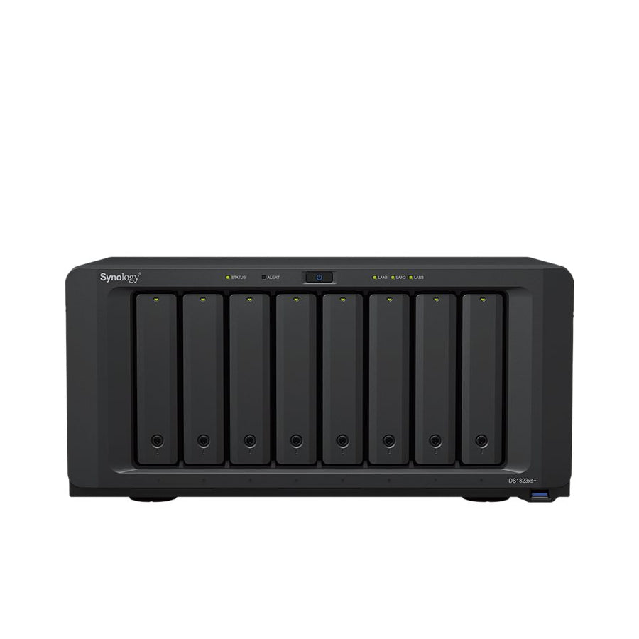 Synology | DS1823xs+ | 8-Bay NAS | AMD Ryzen V1780B | 8 GB DDR4 ECC | 10GbE