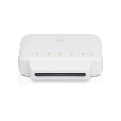 Ubiquiti | USW-Flex | UniFi Flex 5-Port Gigabit PoE Switch | PoE++ Input | PoE Output | White