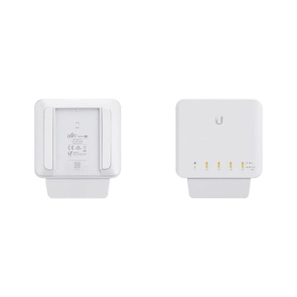 Ubiquiti | USW-Flex | UniFi Flex 5-Port Gigabit PoE Switch | PoE++ Input | PoE Output | White