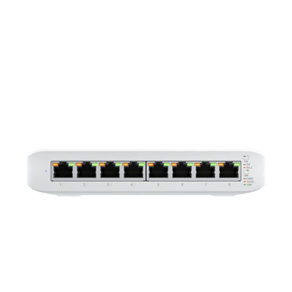 Ubiquiti | USW-Lite-8-POE | UniFi Lite 8-Port Gigabit Managed Switch | 4 × PoE+ | 52 W | Weiß