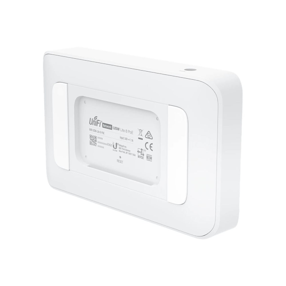 Ubiquiti | USW-Lite-8-POE | UniFi Lite 8-Port Gigabit Managed Switch | 4 × PoE+ | 52 W | Weiß