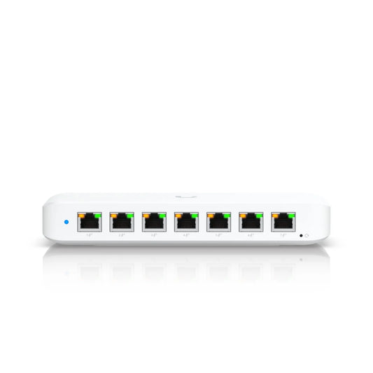 Ubiquiti | USW-Ultra | UniFi Ultra 8-Port Gigabit Managed Switch | 7 × PoE+ | PoE++ Input | White