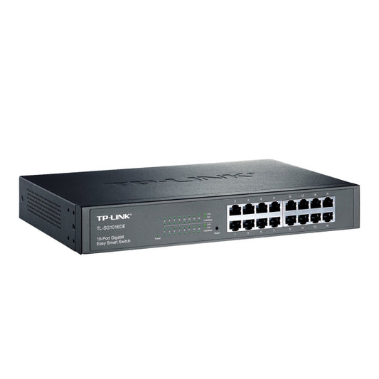TP-Link | TL-SG1016DE | 16-Port Gigabit Easy Smart Switch | Managed | Rack-Mountable