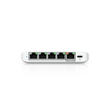 Ubiquiti | USW-Flex-2.5G-5 | UniFi Flex Mini 2.5G | 5-Port 2.5-Gigabit-Managed-Switch