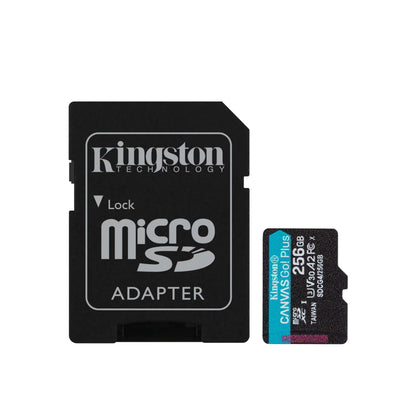 Kingston | microSDXC UHS-I Memory Card | 256 GB | Speed Class A2 / Video Class V30 / UHS-I U3 / Class10