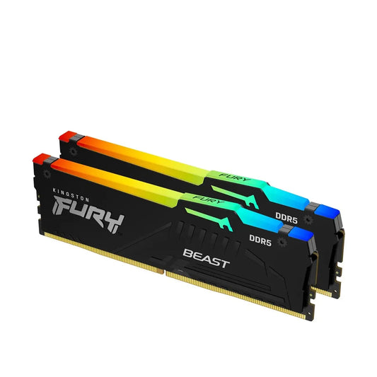 Kingston | 16 GB: 2 x 8 GB | Memory kit | DDR5 SDRAM - DIMM 288-pin | 6000 MHz | CAS Latency CL30